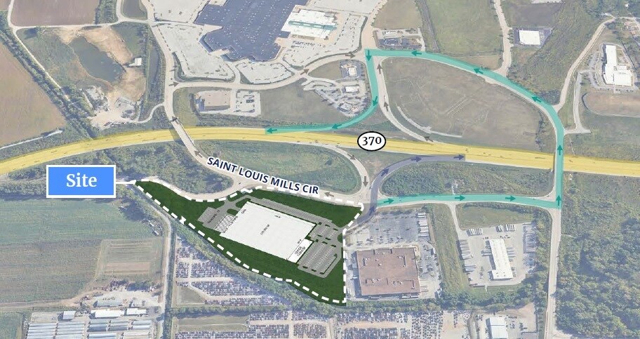 More Photos Of 5625 Saint Louis Mills Cir, Bridgeton Industrial For Lease