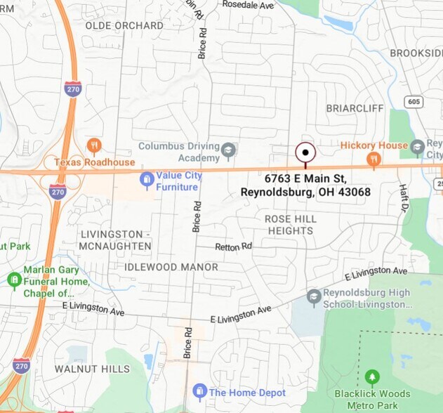 More Photos Of 6736 E Main St, Reynoldsburg Fast Food For Sale