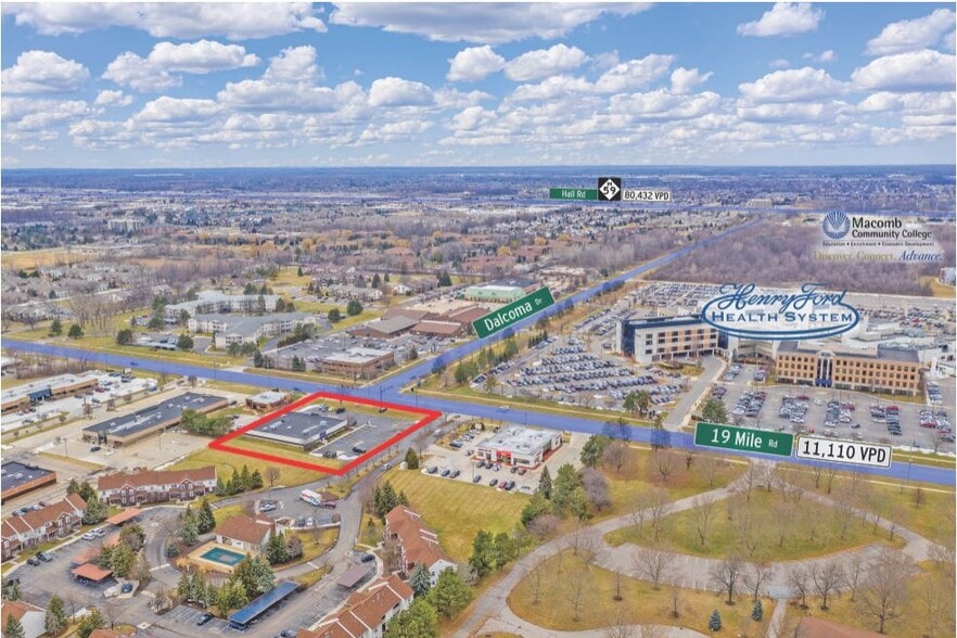 More Photos Of 16010 19 Mile Rd, Clinton Township Medical For Sale
