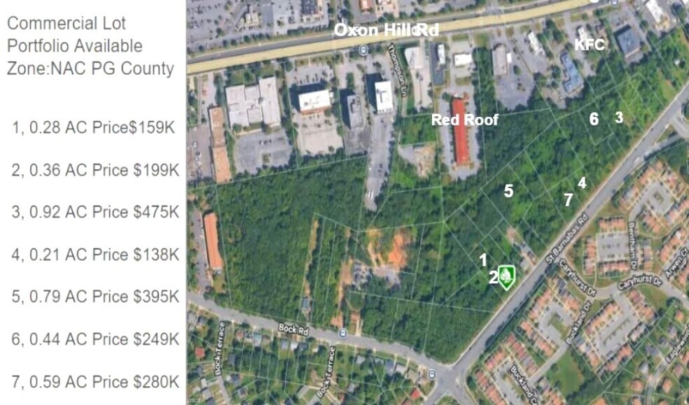 Primary Photo Of Saint Barnabas rd, Oxon Hill Land For Sale