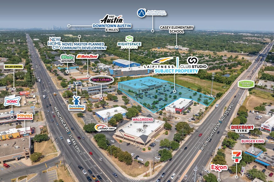 More Photos Of 1824 W Slaughter Ln, Austin Health Club For Sale