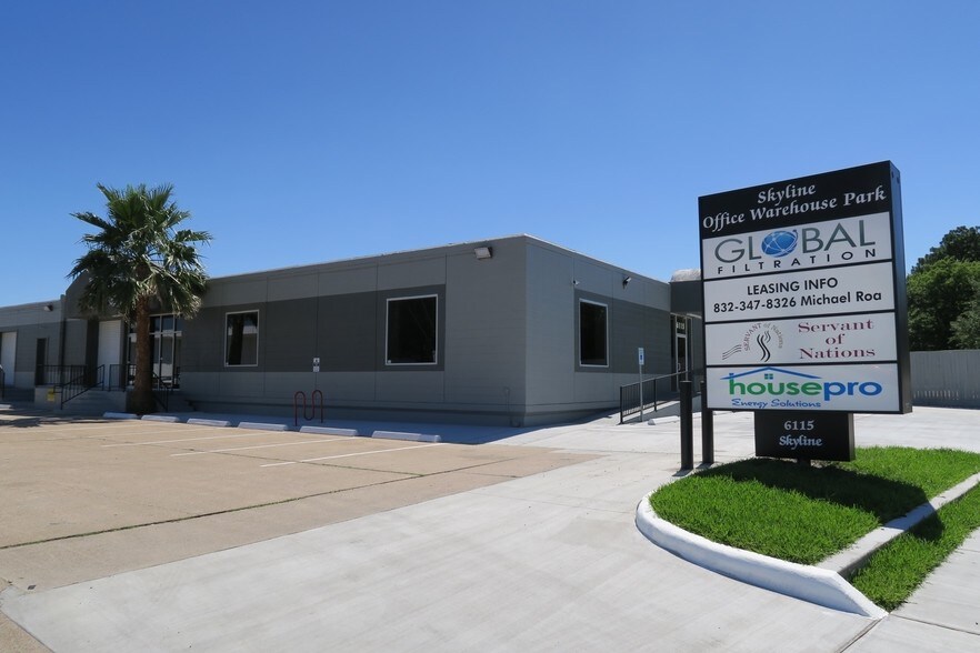 More Photos Of 6115 Skyline Dr, Houston Warehouse For Lease
