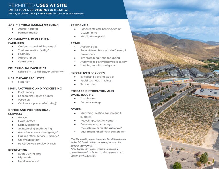 More Photos Of 288 W Clearview Dr, Carson City Land For Lease