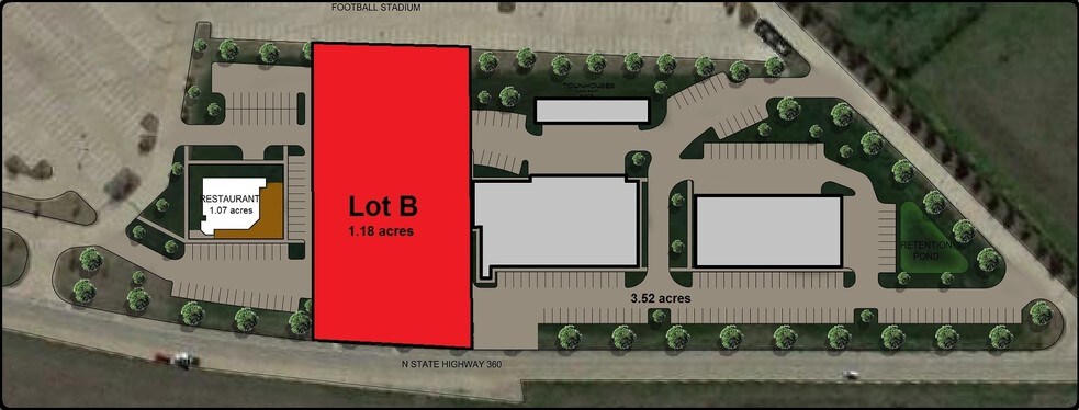 More Photos Of 361 N State Highway 360, Mansfield Land For Sale