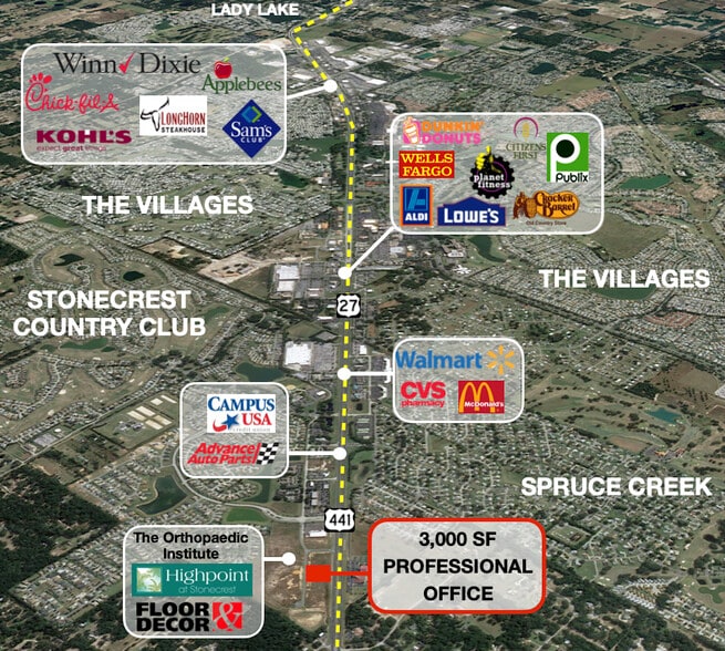 More Photos Of 17154 S US Highway 441, Summerfield Medical For Lease