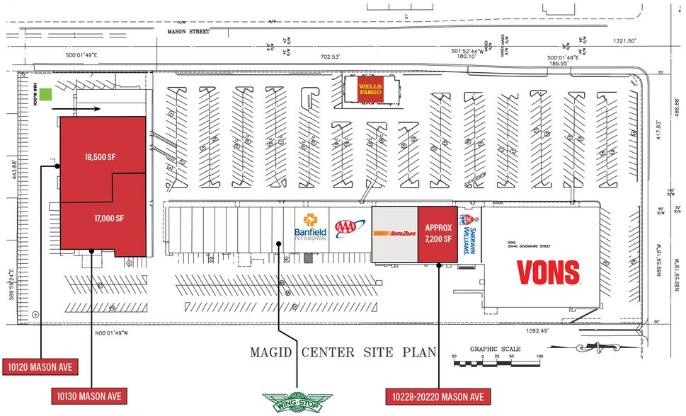 More Photos Of 10116-10250 Mason Ave, Chatsworth Unknown For Lease