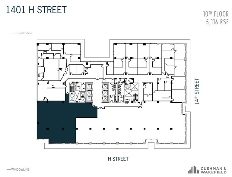 More Photos Of 1401 H St NW, Washington Office For Sale