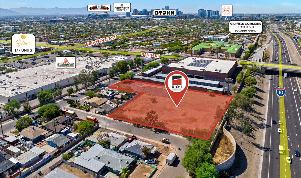 More Photos Of 1624 E Portland St, Phoenix Land For Sale