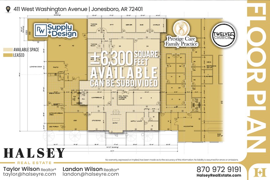 More Photos Of 411 W Washington Ave, Jonesboro Freestanding For Lease