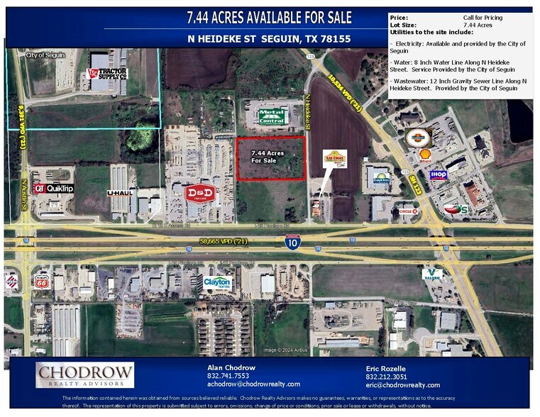 Primary Photo Of N Heideke St, Seguin Land For Sale