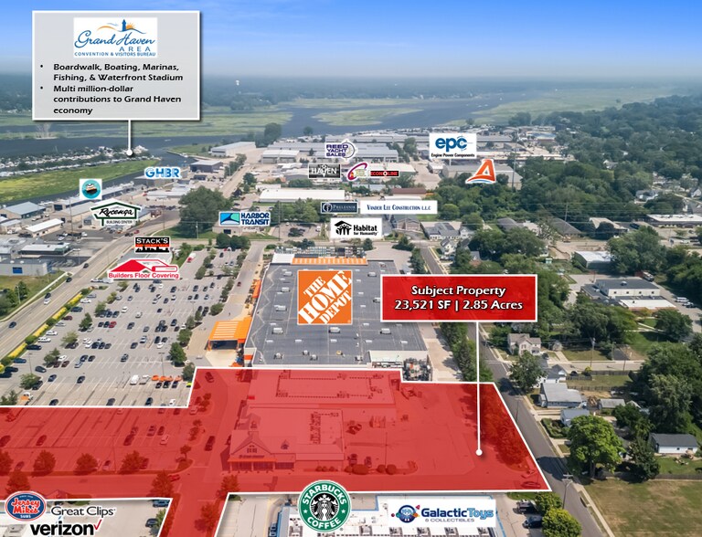 More Photos Of 810-840 Jackson Ave, Grand Haven General Retail For Sale