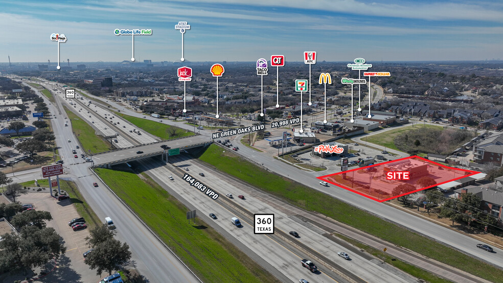 Primary Photo Of 2155 N State Highway 360, Grand Prairie Fast Food For Sale