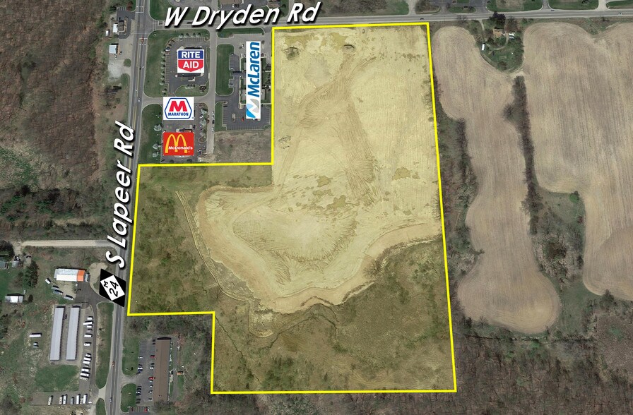 Primary Photo Of W Dryden @ S Lapeer, Metamora Land For Sale