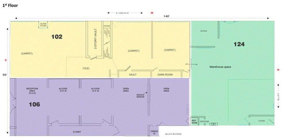 More Photos Of 102 N Fowler St, Meade Office Residential For Sale