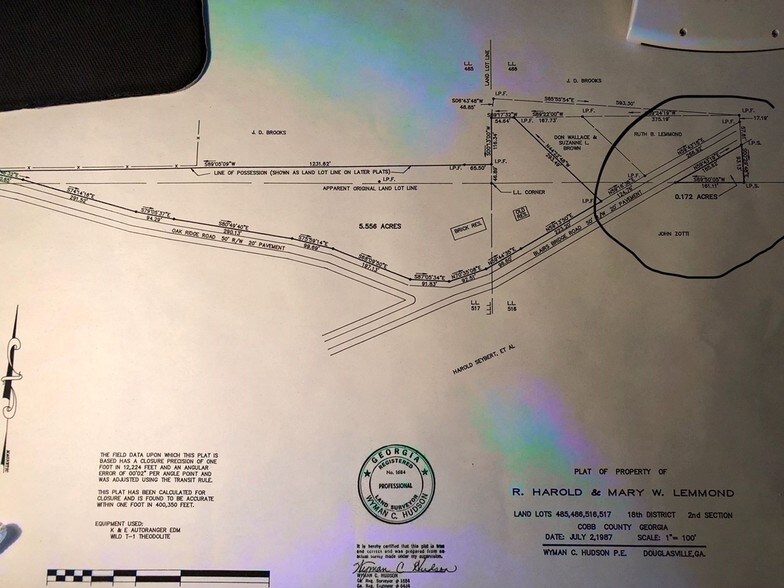 More Photos Of 1350 Oak Ridge Rd, Austell Land For Sale