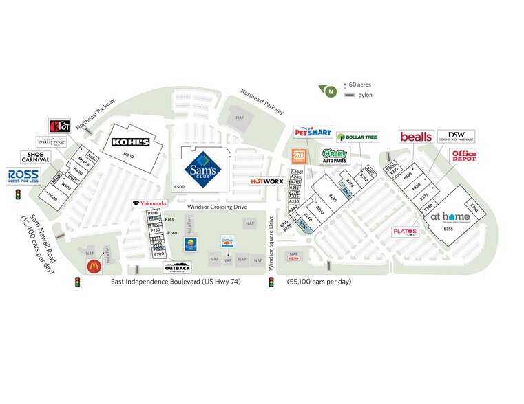 More Photos Of 9905-10101 E Independence Blvd, Matthews Unknown For Lease