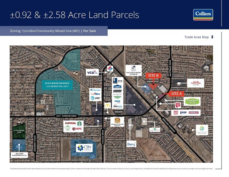 More Photos Of S. Racetrack Road and Sausalito Drive, Henderson Land For Sale