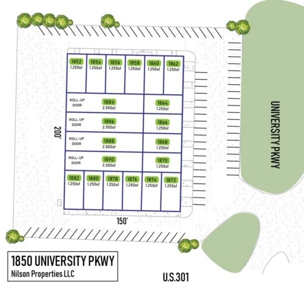 More Photos Of 1850-1890 University Pky, Sarasota Warehouse For Sale