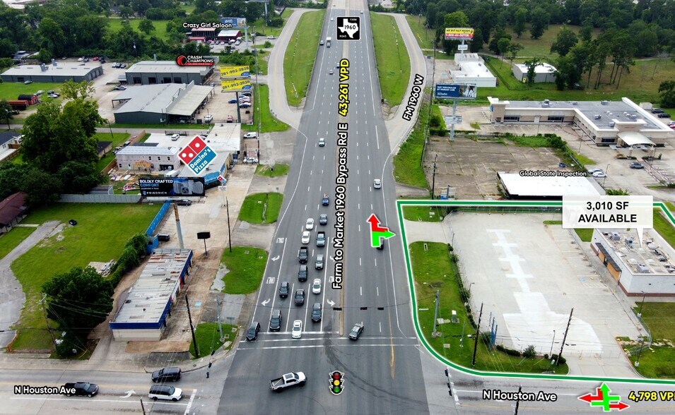 More Photos Of 1205 N Houston Ave, Humble Service Station For Lease