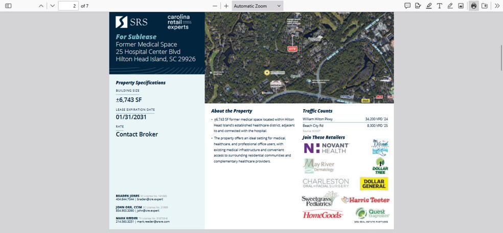 More Photos Of 25 Hospital Center Blvd, Hilton Head Medical For Lease
