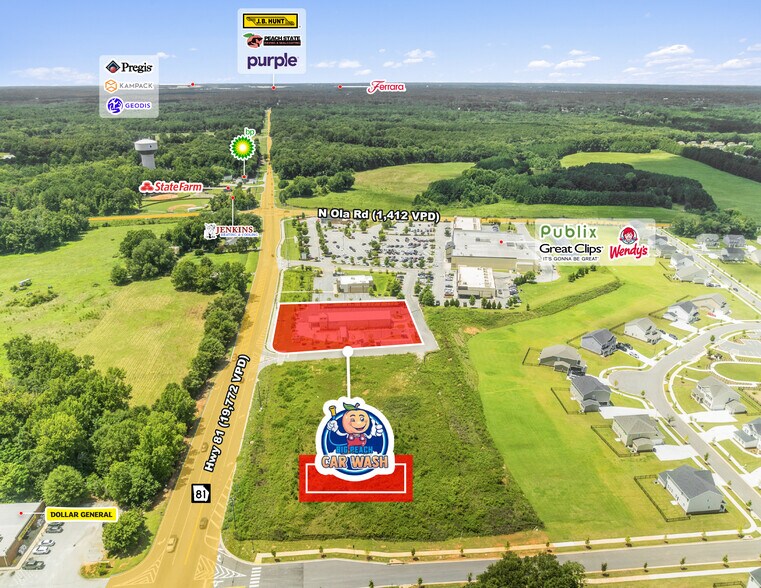 More Photos Of 3555 Highway 81 E, McDonough Carwash For Sale