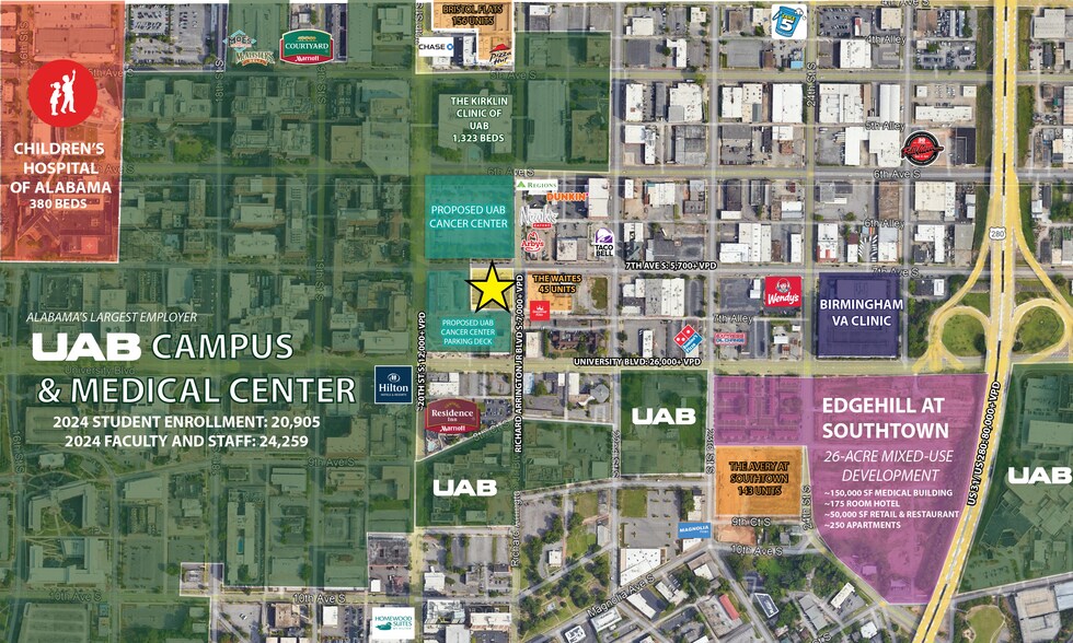 More Photos Of 700 Richard Arrington Jr Blvd S, Birmingham Land For Lease