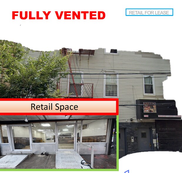 Primary Photo Of 726 Courtlandt Ave, Bronx Restaurant For Lease