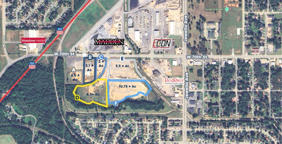 Primary Photo Of 3949 W 70th St, Shreveport Land For Lease