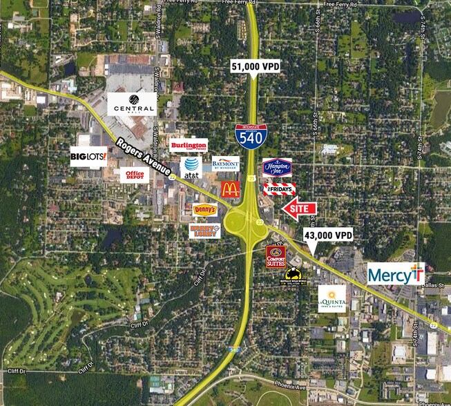 More Photos Of 6205 Rogers Ave, Fort Smith General Retail For Lease