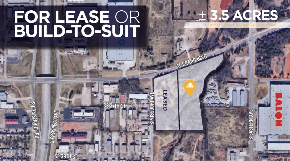 Primary Photo Of 1730 SE Grand Blvd, Oklahoma City Land For Lease