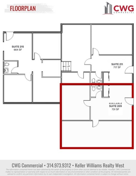More Photos Of 101-279 Clarkson Executive Park, Ellisville Office For Lease