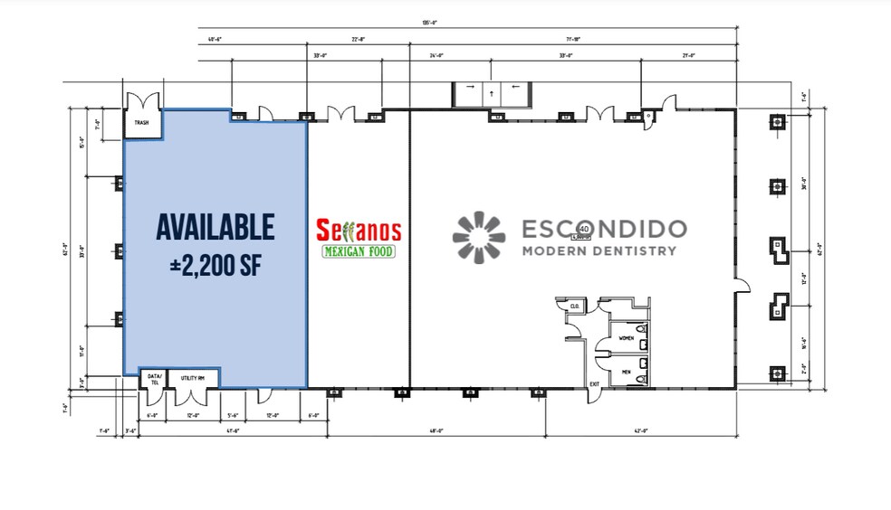 More Photos Of 600-640 W Mission Ave ave, Escondido Restaurant For Lease