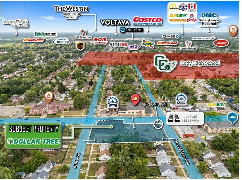 More Photos Of 18611 Joy Rd, Detroit Freestanding For Sale