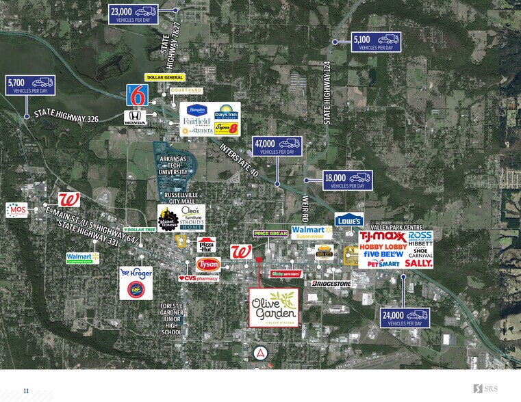 More Photos Of 1401 E Main St, Russellville Restaurant For Sale