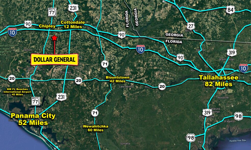 More Photos Of 888 Corbin Rd, Chipley Convenience Store For Sale