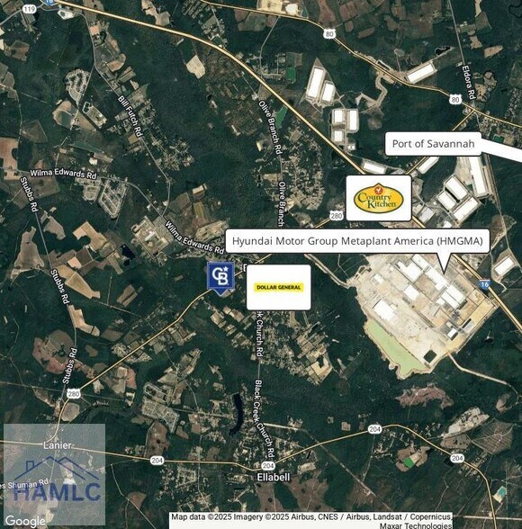 More Photos Of 8303 US-280, Ellabell Land For Sale