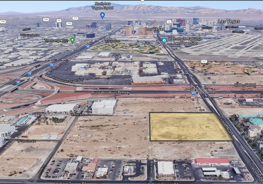 Primary Photo Of S Las Vegas Blvd, Las Vegas Land For Sale