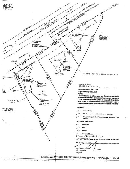 More Photos Of 3555 John Bragg Hwy, Woodbury Land For Sale