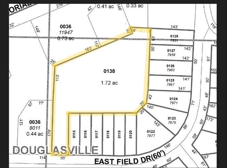 Primary Photo Of 0 E Field Dr, Douglasville Land For Sale