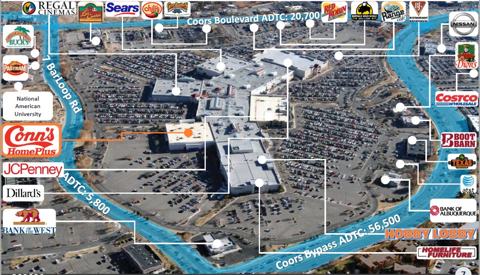 More Photos Of 10000 Coors Bypass NW, Albuquerque Department Store For Sale