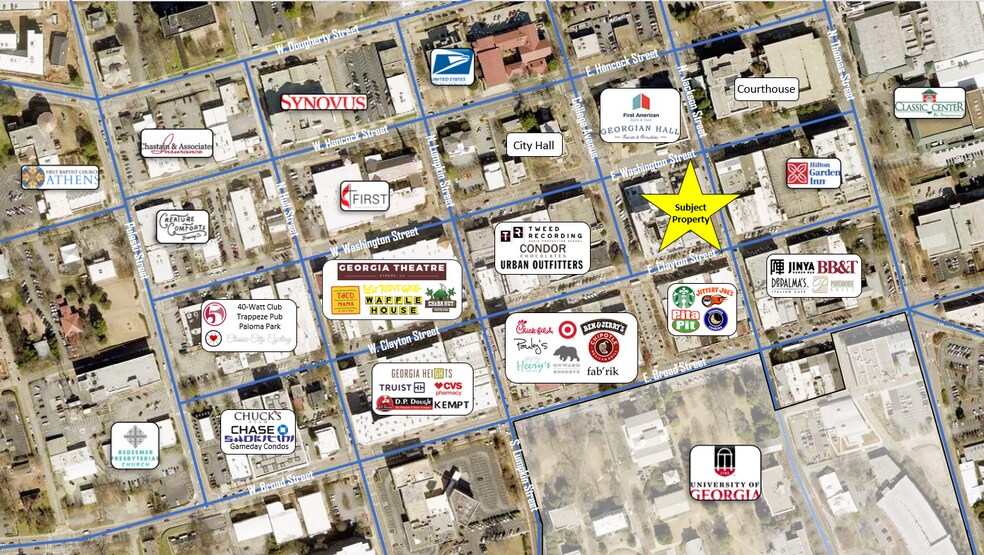 More Photos Of 283 E Clayton St, Athens Storefront Retail Residential For Sale