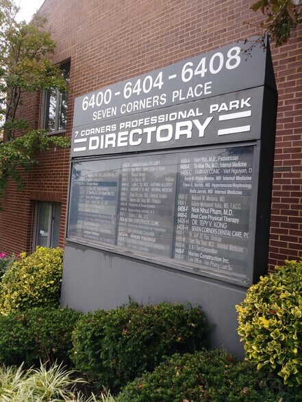 More Photos Of 6408 Seven Corners Pl, Falls Church Office For Sale