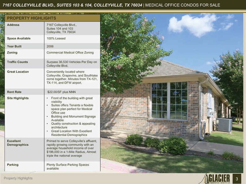 More Photos Of 7167 Colleyville Blvd, Colleyville Medical For Sale