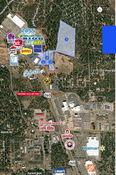 More Photos Of 4561-4641 S White Mountain Rd, Show Low Land For Sale