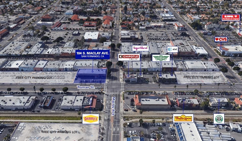 More Photos Of 104 S Maclay Ave, San Fernando Auto Repair For Lease