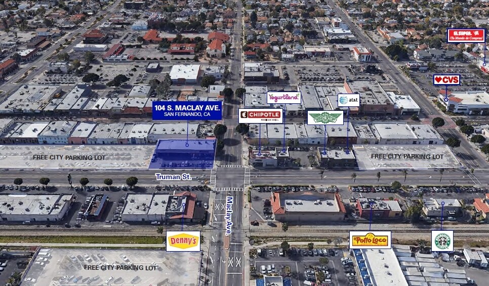 More Photos Of 104 S Maclay Ave, San Fernando Auto Repair For Lease