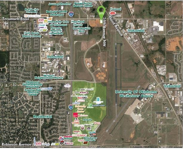 More Photos Of 3522 24th Ave NW, Norman Freestanding For Lease