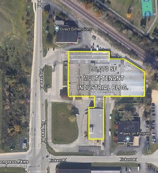 More Photos Of 6704 Pingree Rd, Crystal Lake Manufacturing For Lease