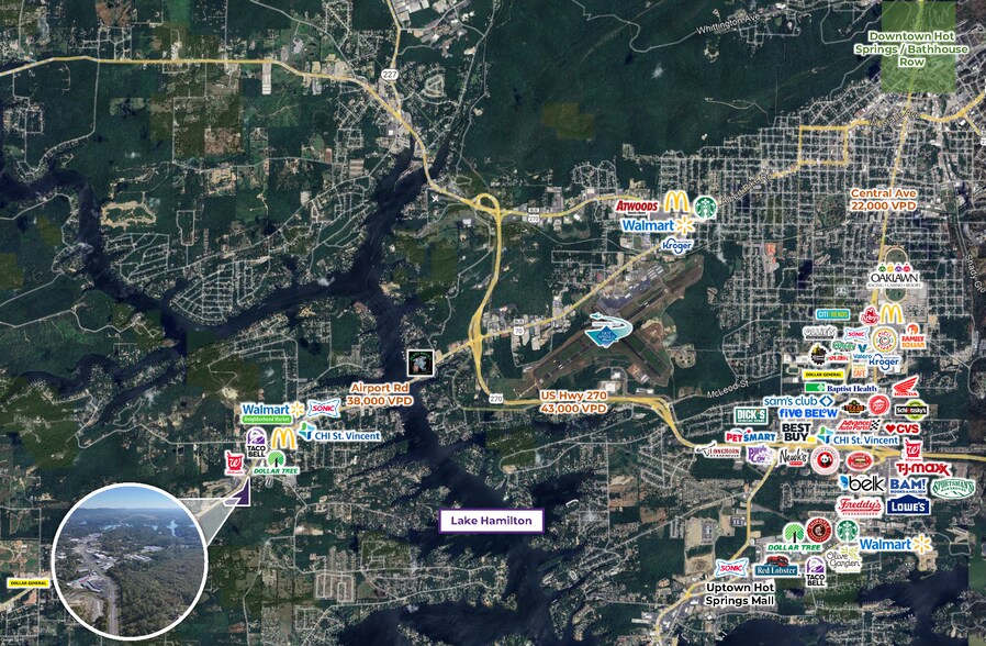 More Photos Of 00 Airport Rd, Hot Springs National Park Land For Sale