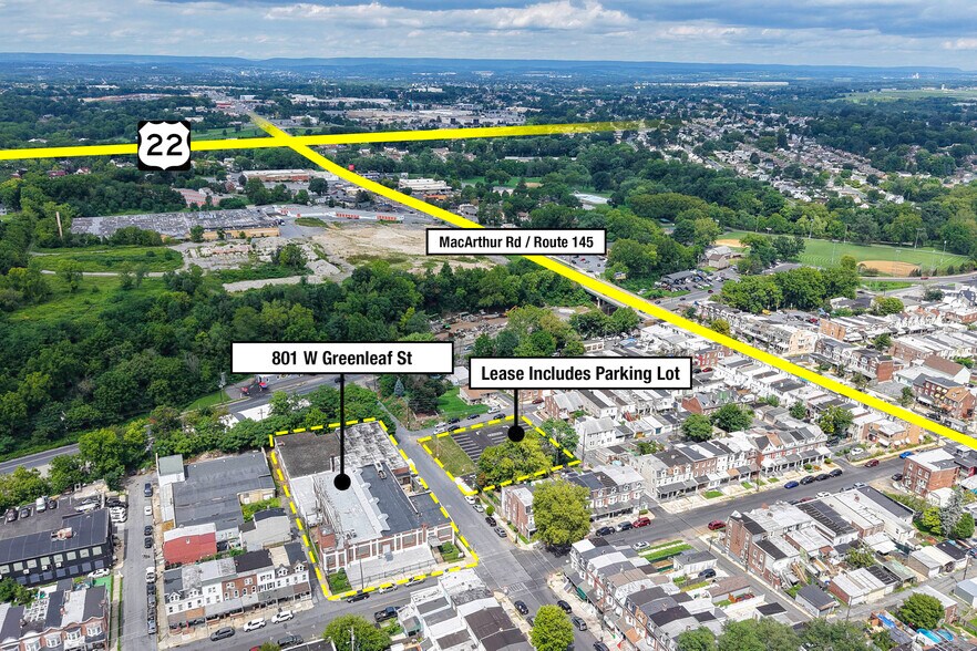 More Photos Of 801 W Greenleaf St, Allentown Warehouse For Lease